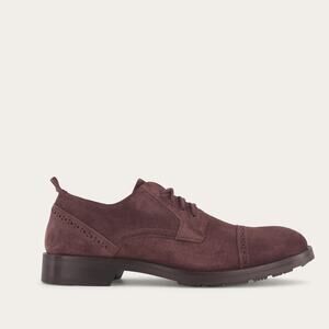 NAOT Bondos Lace Up Oxford Dress Shoe Loafer in 
Cordovan Soft Suede NEW Size 42